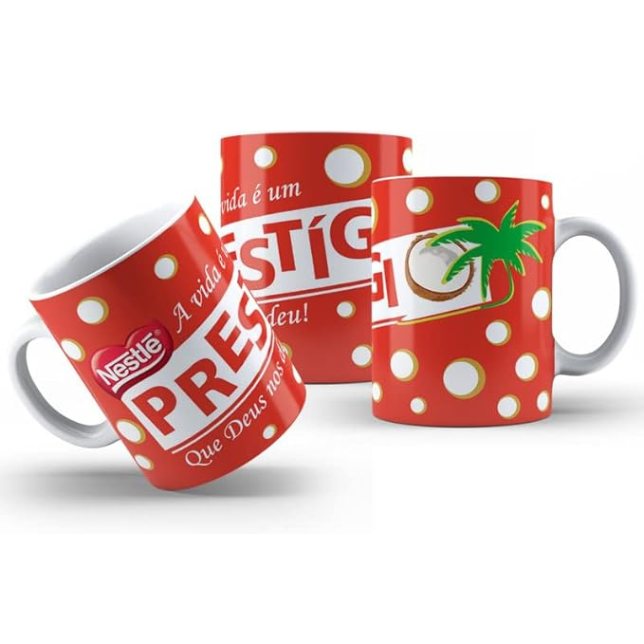 Kit Caneca Temática Páscoa  - 3 Peças