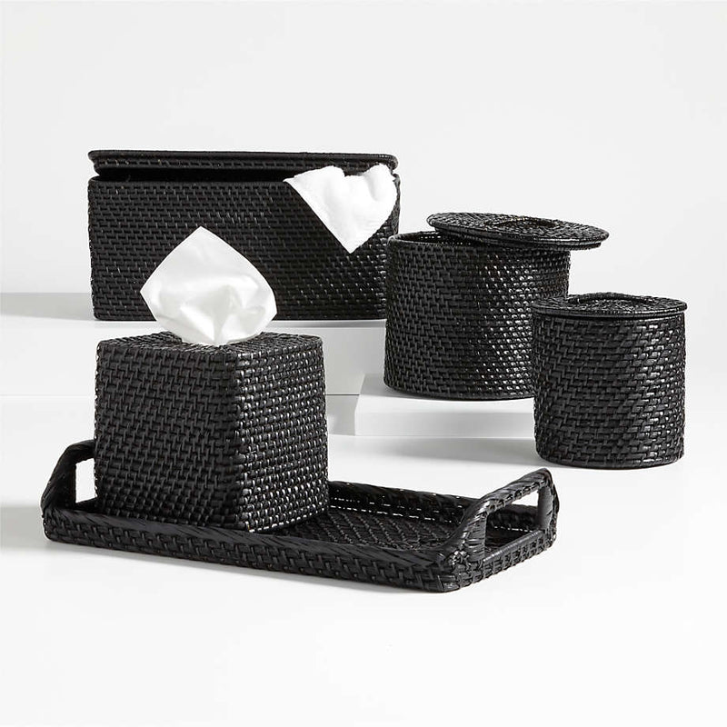 Kit para Lavabo Chime Preto - 5 Peças