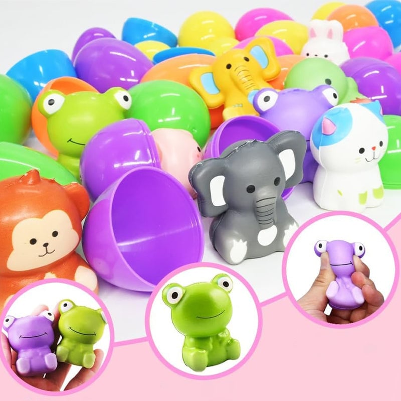 EGG BOX - Caixa com Ovos de Páscoa com brinquedos para caça aos ovos